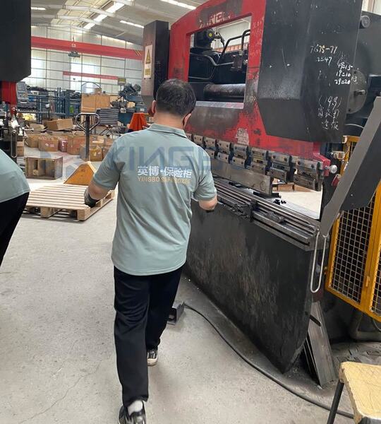 Hebei Yingbo Safe Boxes Co., Ltd manufacturer production line