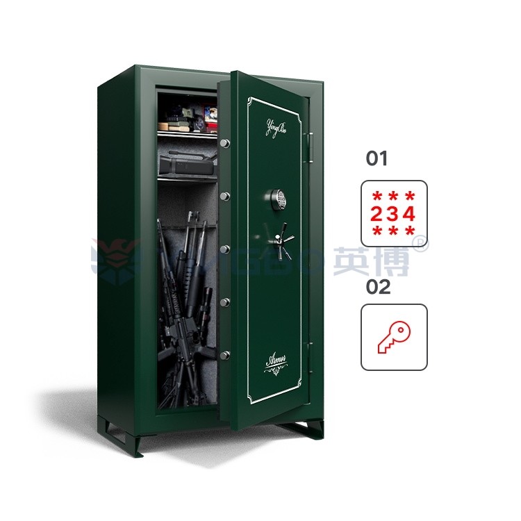 36-Gun Fireproof Safe Box with UL Certificate & Anti-Theft