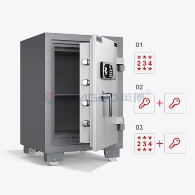 Fire Rating 120 Mins Fireproof Safe Box / Fireproof Document Safe YB/FH-78
