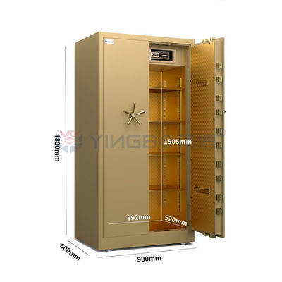 Solid Steel Movable Vault Room Safe Box Door For Home Office Bank