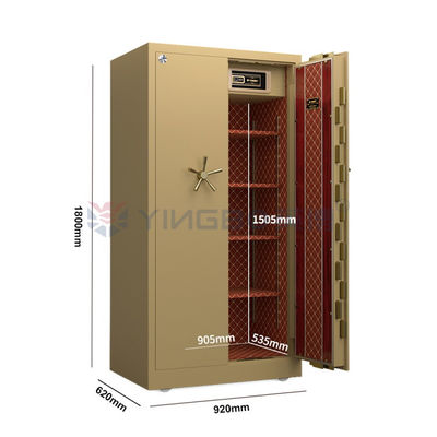 Dual Alarm Fingerprint Lock Safe Box Movable Vault Room Safe Box YB/DK180-3C