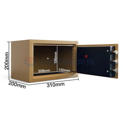 Anti Theft Electronic Digital Safes For Home With Full Digit Keypad 2 Keys And 3 Bolts