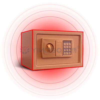 Customized Solid Steel Electronic Digital Safe 8.5L With Full Digital Keypad