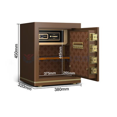 OEM Size 1.5Cu Ft Office Fingerprint Safe Box Solid Steel 26±2KG