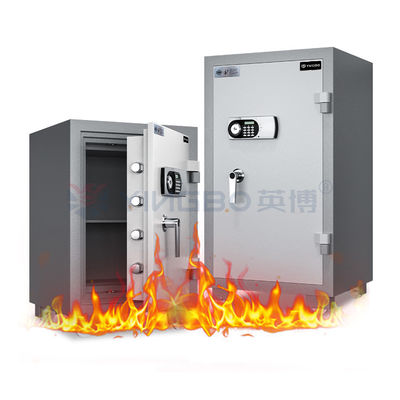 Fireproof Rating 2 Hour Fire Resistant Safe Box Anti Burglary Safe Solid Steel Construction