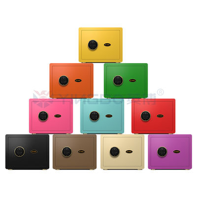 Colorful Home Safe Box Fingerprint Lock Security Safe Box YB/SC-25#---30#