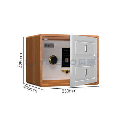 Dual Alarm Simple Design Smart Box Safe Bedside Table Thickened Bolts