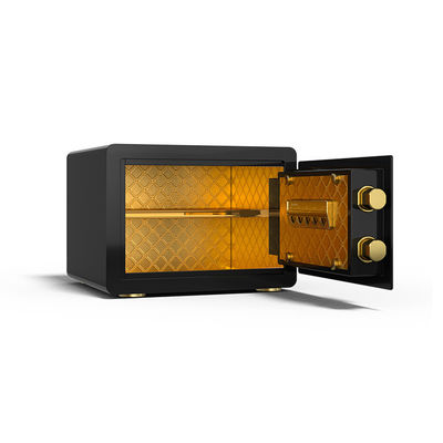11kg Dual Alarm Home Safe Box Biometric Fingerprint Lock With Glossy Surface Treatment