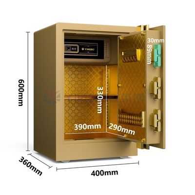 Patented Bolts Luxury Safe Box Fingerprint Lock YB/RS-60