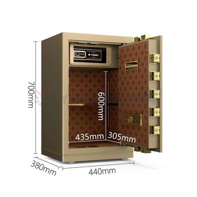 Solid Steel Smart Office Safe Box Biometric Digital Fingerprint Lock YB/N7-70