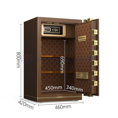 Dual Alarm Smart Safe Box For Office Security H800mm YB/N7-80