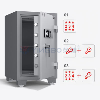 H880mm Smart Fire Proof Safes For Sale Dual Alarm Fire Resistant Safe For Home YB/FH-88