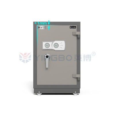 H680mm Solid Steel 1 Hour Fire Safe Box Anti Theft YB/FG-68 Heat Proof Safe