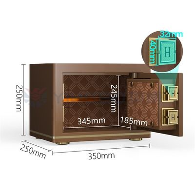 H250mm Electronic Lock Office Safe Box For Security