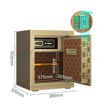 H450mm Luxury Digital Safe Box Electronic Lock For Security