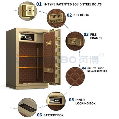 Electronic Lock Smart Safe Box For Office Security  YB/N7-80