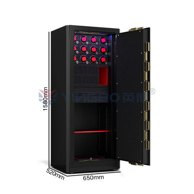 Biometric Fingerprint Lock Jewelry Safes For Sale With 7 Open Ways Luxury Watch Winder Safe