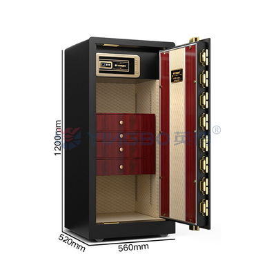 170kg Dual Alarm Smart Jewelry Watch Winder Safe With Drawers