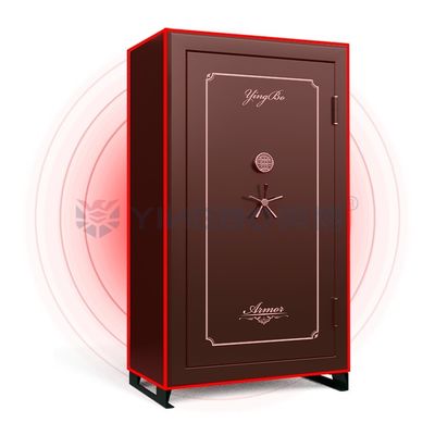 Anti Theft 36 Guns Heavy Fireproof Gun Safe Box OEM YB/GS-180