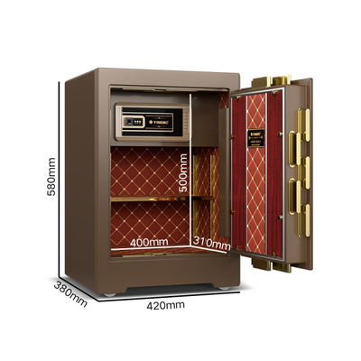 H580mm Solid Steel Luxury Smart Safe Box For Security YB/ZY-58