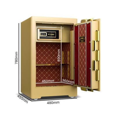 OEM 4 Cu Ft Fingerprint Lock Commercial Safe Box H780mm YB/ZY-70