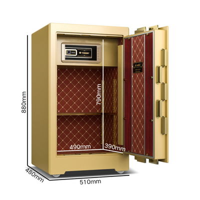 5.5 Cu Ft Dual Alarm Bank Security Safe 126±2kg 4 Open Ways Smart Safe Box YB/ZY-80