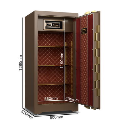 Dual Alarm Luxury Commercial Safe Box Fingerprint Lock For Security YB/ZY-120