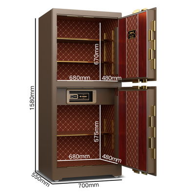 278kg Dual Alarm Luxury Smart Commercial Safe Box For Security YB/ZY-150D