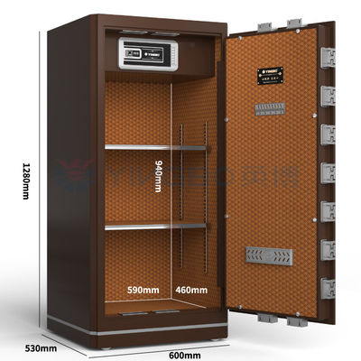 H50.5inch Home Safe Box Digital Biometric Fingerprint Lock Best Home Safe