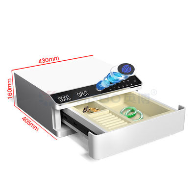 Auto Open Single Layer Jewelry Safe Storage Box For Security