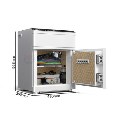 Solid Steel Fingerprint Lock Smart Box Safe With Auto Open Fingerprint Lock Safe