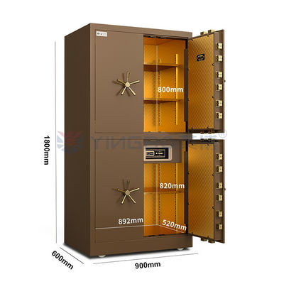 Biometric Fingerprint Lock Movable Vault Door Solid Steel YB/DK180