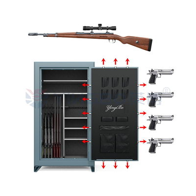 Fireproof Rating 75 Mins Steel Gun Safe Box Home For Secure Storage Solutions