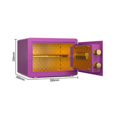 Colorful Home Dual Alarm System Security Safe Box YB/SC-25