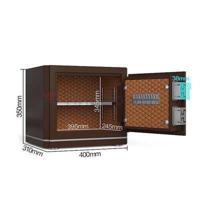 Height 350mm Customized Home Residential Safe Box With Patented Double T Bolts