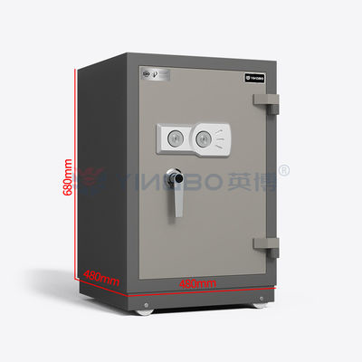 2 Hour Fireproof Fire Resistant Safe Box Ul Fire Rating Double Keys Lock