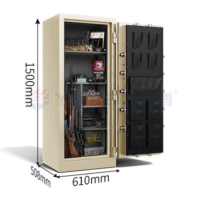 Firearm Protection	Gun Safe Box	Steel Material	For Secure Storage