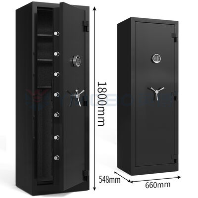 Large Rifle Secure Box Gun Safe Box Protect Firearms Fire Resistant Safe Box