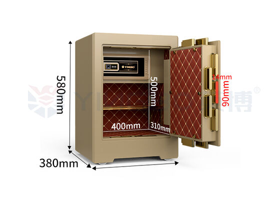YB/ZY-58 Luxury Small Commercial Safe Box Vertical Lock Design Bank Security