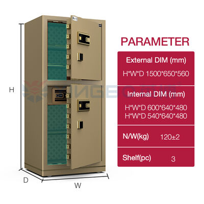 Hidden Safe Box Office Safe Box Electronic Digital Safe Hotel Safety Deposit Box