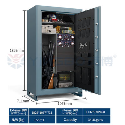 Gun And Document Safe Gun Safe Box Smart Safe Box Fireproof Safes For Sale
