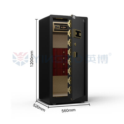 Secure Jewelry Storage Jewelry Watch Winder Safe Hidden Safe Box Luxury Leather