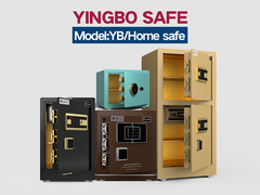 Dual Alarm Biometric Fingerprint Lock Home Safe Box For Security