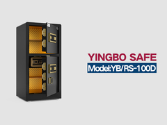 YB/RS-100D fingerprint lock home safes black