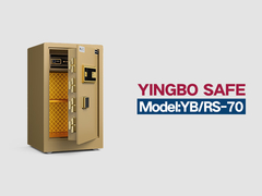 YB/RS-70 fingerprint lock home safes golden
