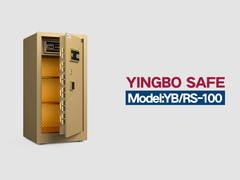 YB/RS-100 fingerprint lock home safes golden