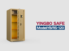 YB/RS-120 fingerprint lock home safes golden