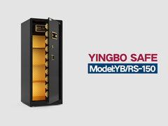 YB/RS-150 fingerprint lock home safes black 