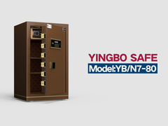YB-N7-80-office safe box -coffee electronic lock