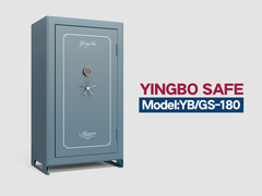 YB-GS-180-gun safe box blue 1